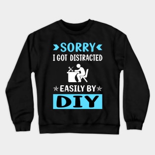 Distracted DIY Crewneck Sweatshirt